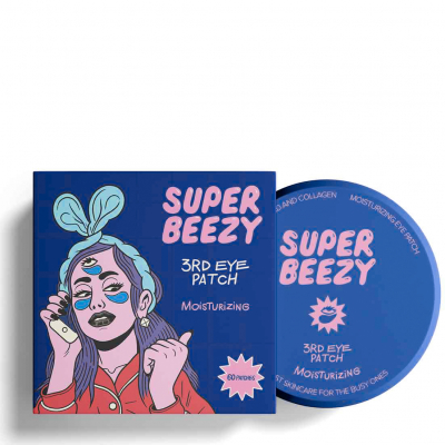 SUPER BEEZY Moisturizing 3RD Eye Patch - SUPER BEEZY гидрогелевые патчи для глубокого увлажнения